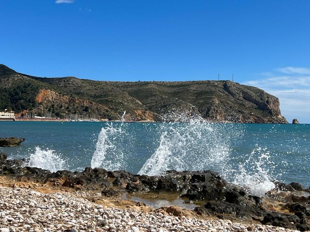 Acogedor Y Precioso Atico En Javea Primera Linea Playa المظهر الخارجي الصورة